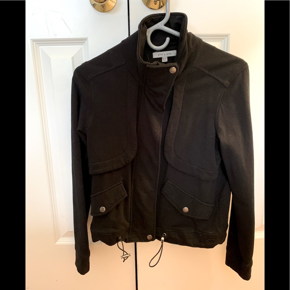 Grey and gray excellent condition sweat jacket
